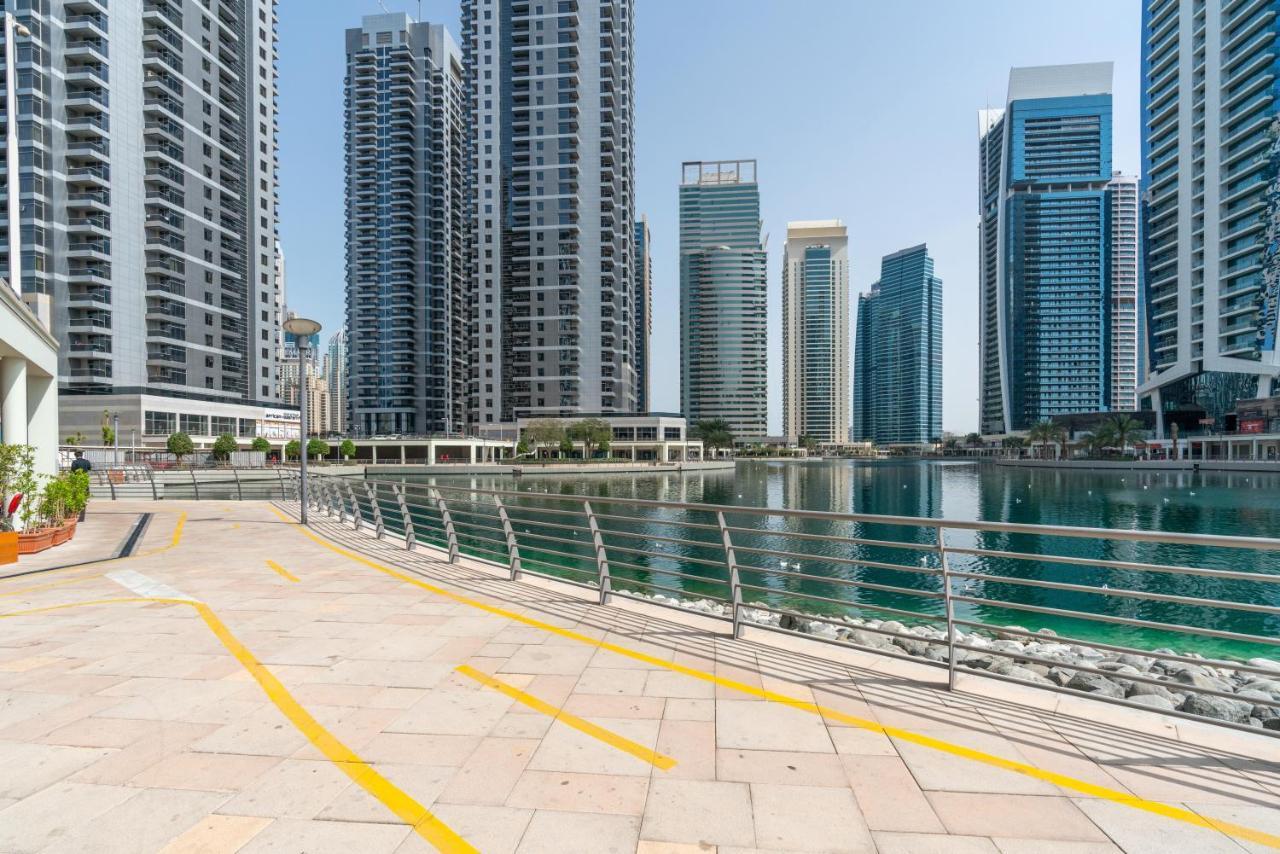 Modern 1Br Apartment In Jlt Next To Metro With City Views Dubai Exterior foto