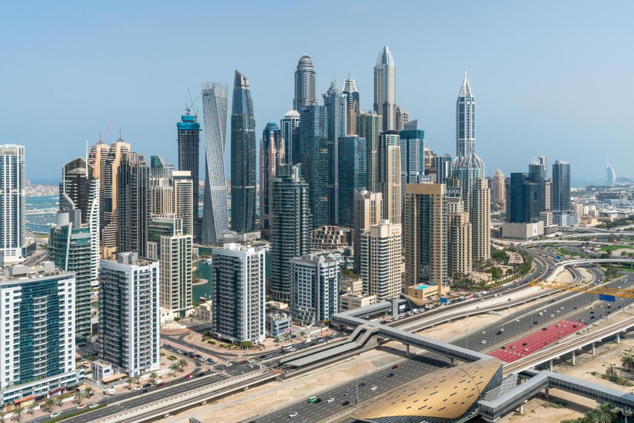 Modern 1Br Apartment In Jlt Next To Metro With City Views Dubai Exterior foto