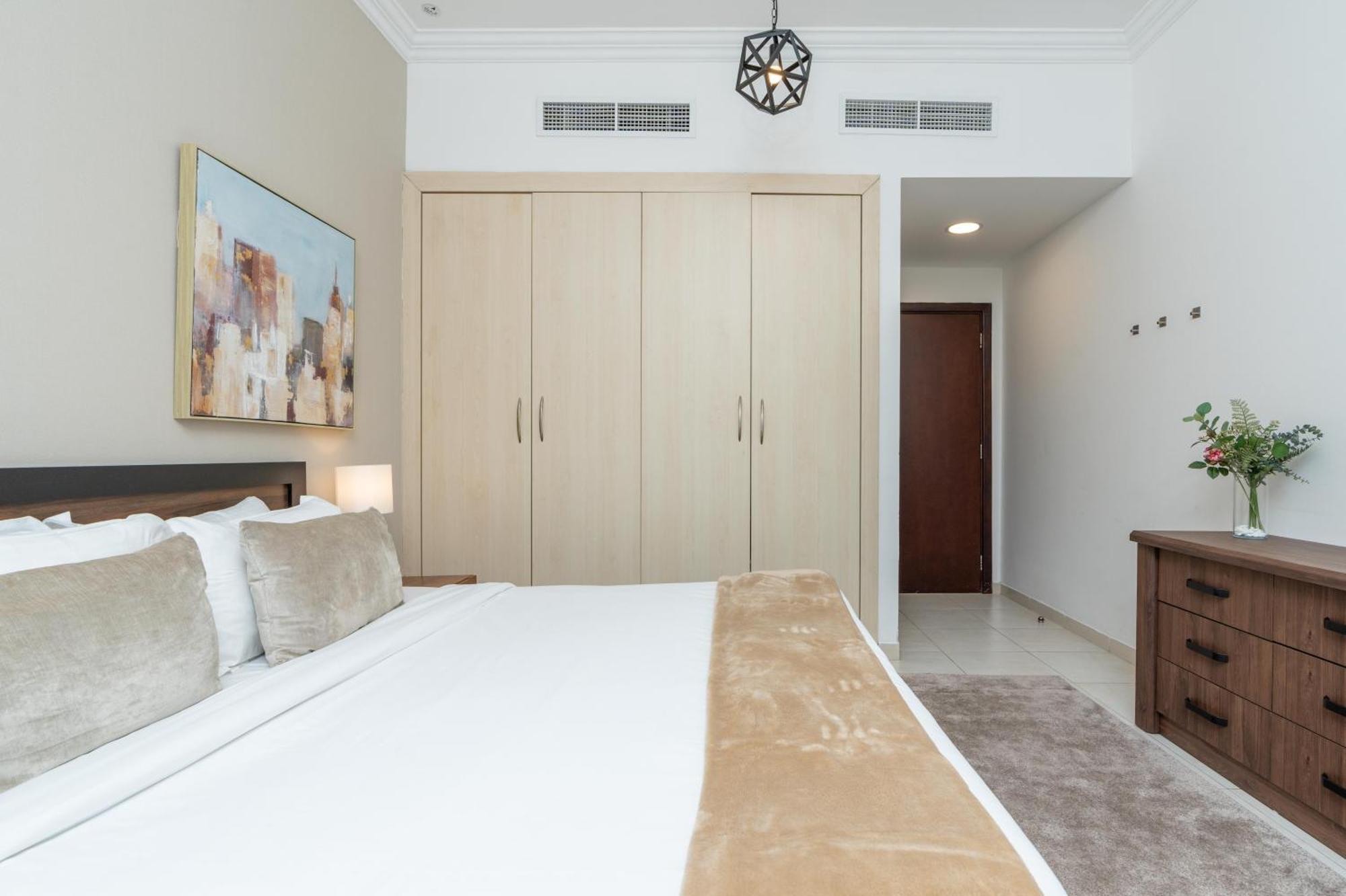 Modern 1Br Apartment In Jlt Next To Metro With City Views Dubai Exterior foto